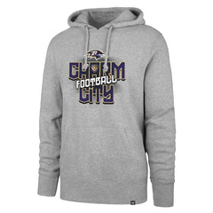 Baltimore Ravens '47 Regional Headline Pullover Hoodie - Gray on sale