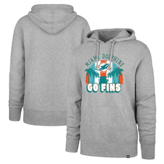 Miami Dolphins '47 Regional Headline Pullover Hoodie - Gray discount