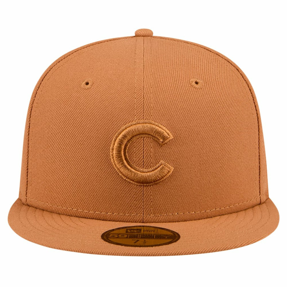 Chicago Cubs Color Pack 59FIFTY Fitted Hat - Brown | New Era