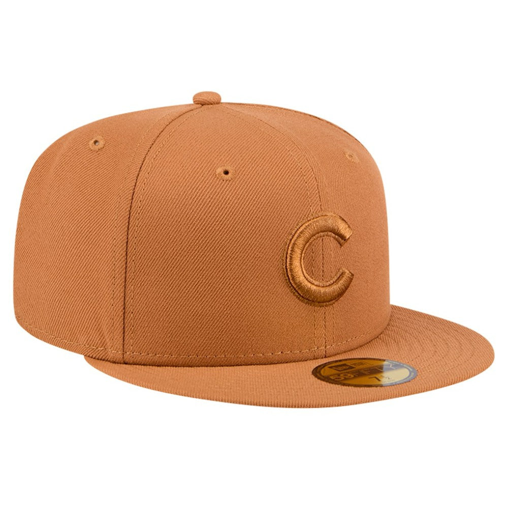 Chicago Cubs Color Pack 59FIFTY Fitted Hat - Brown | New Era