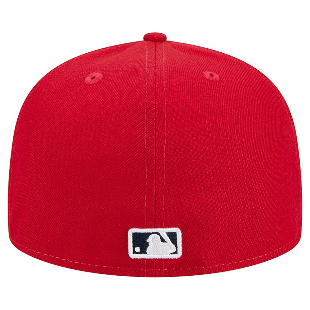 Washington Nationals Script Sided 59FIFTY Fitted Hat - Red | New Era