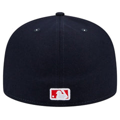 Boston Red Sox Script Sided 59FIFTY Fitted Hat - Navy | New Era