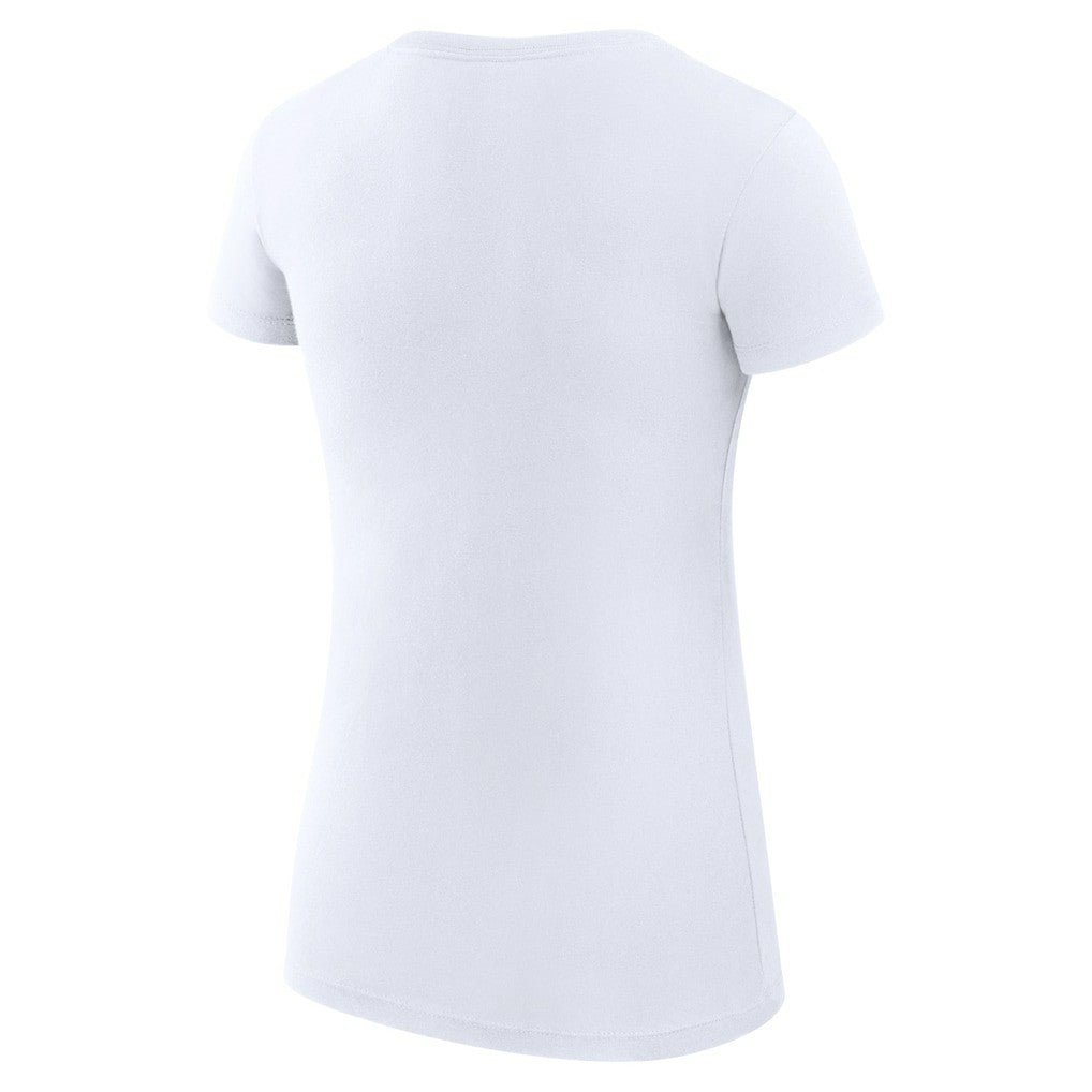 Cleveland Cavaliers G-III 4Her by Carl Banks Women's Super-Slim Fit Lightweight Large City Logo T-Shirt - White online