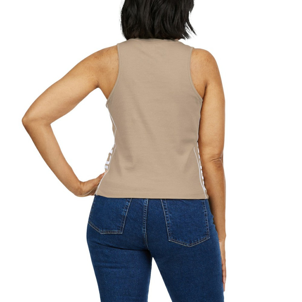 Colorado Rockies WEAR by Erin Andrews Women's Tonal Tank Top - Tan