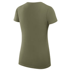 Milwaukee Bucks G-III 4Her by Carl Banks Women's Super-Slim Fit Lightweight Large City Logo V-Neck T-Shirt - Olive outlet