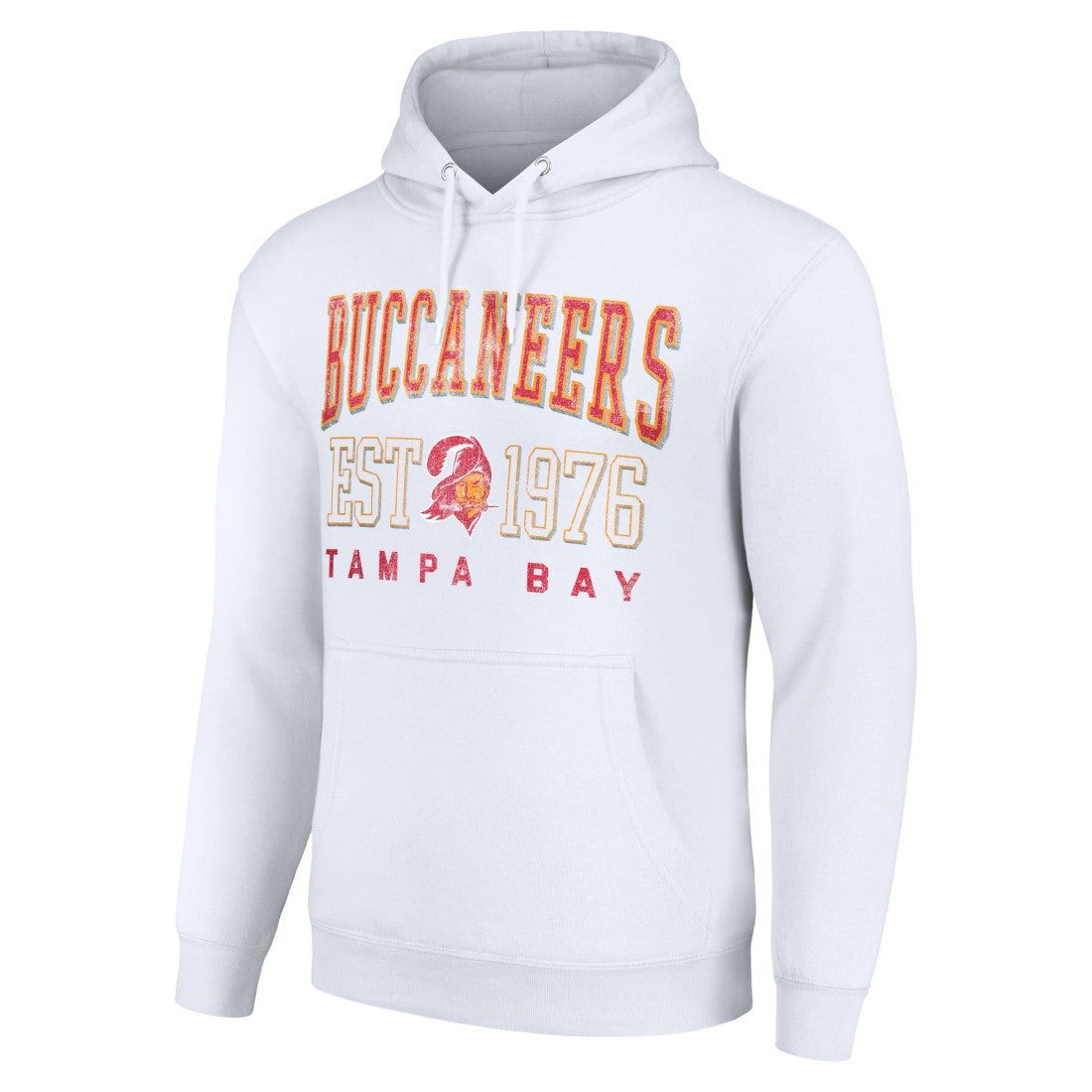 Tampa Bay Buccaneers Starter Unisex Throwback Logo Pullover Hoodie - White sale