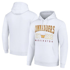 Washington Commanders Starter Unisex Throwback Logo Pullover Hoodie - White sale
