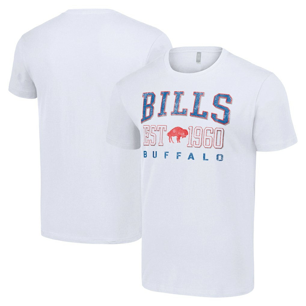 Buffalo Bills Starter Throwback Logo T-Shirt - White on sale