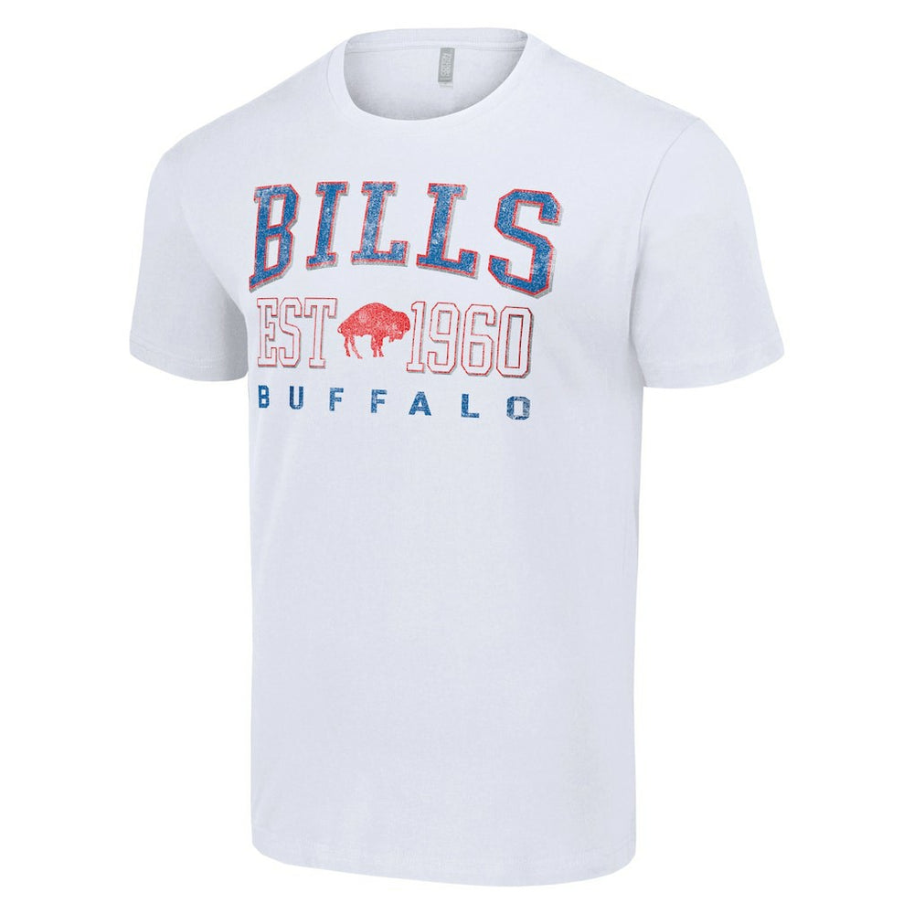 Buffalo Bills Starter Throwback Logo T-Shirt - White on sale