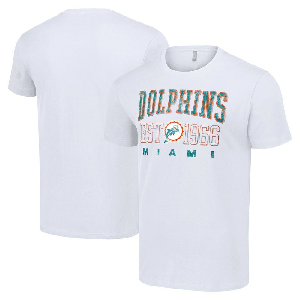 Miami Dolphins Starter Throwback Logo T-Shirt - White for sale