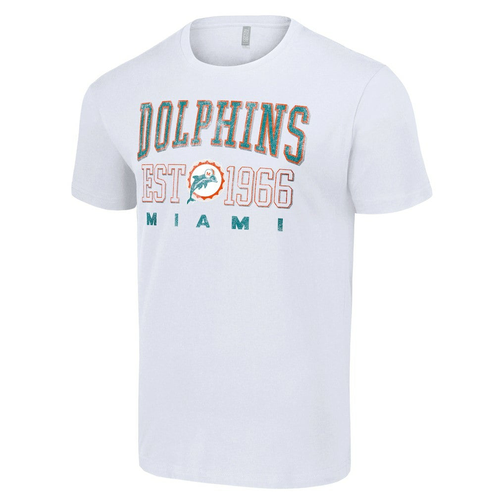 Miami Dolphins Starter Throwback Logo T-Shirt - White for sale