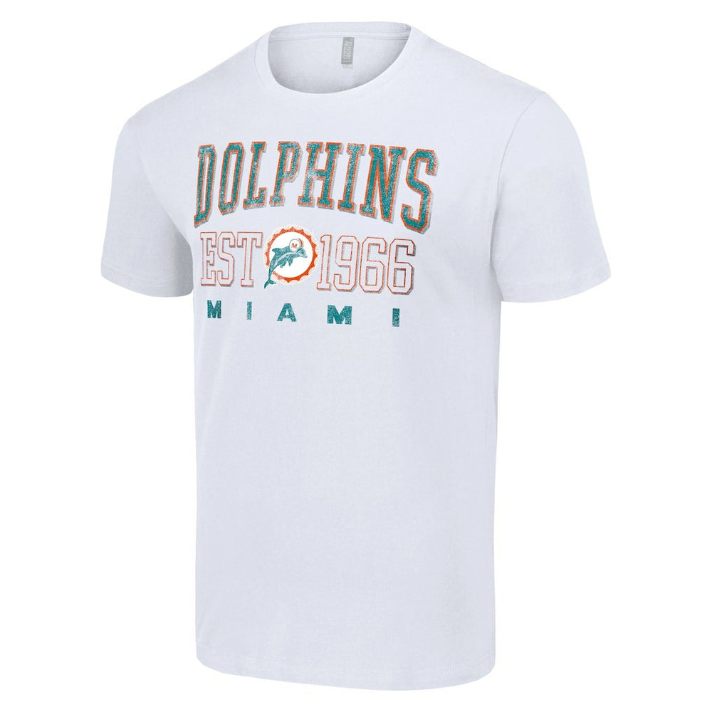 Miami Dolphins Starter Throwback Logo T-Shirt - White for sale