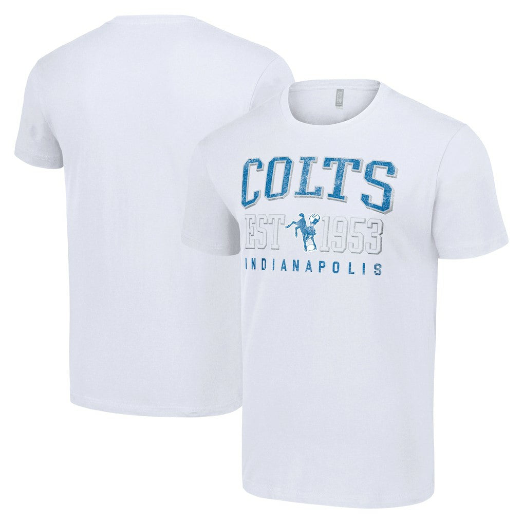 Indianapolis Colts Starter Throwback Logo T-Shirt - White discount