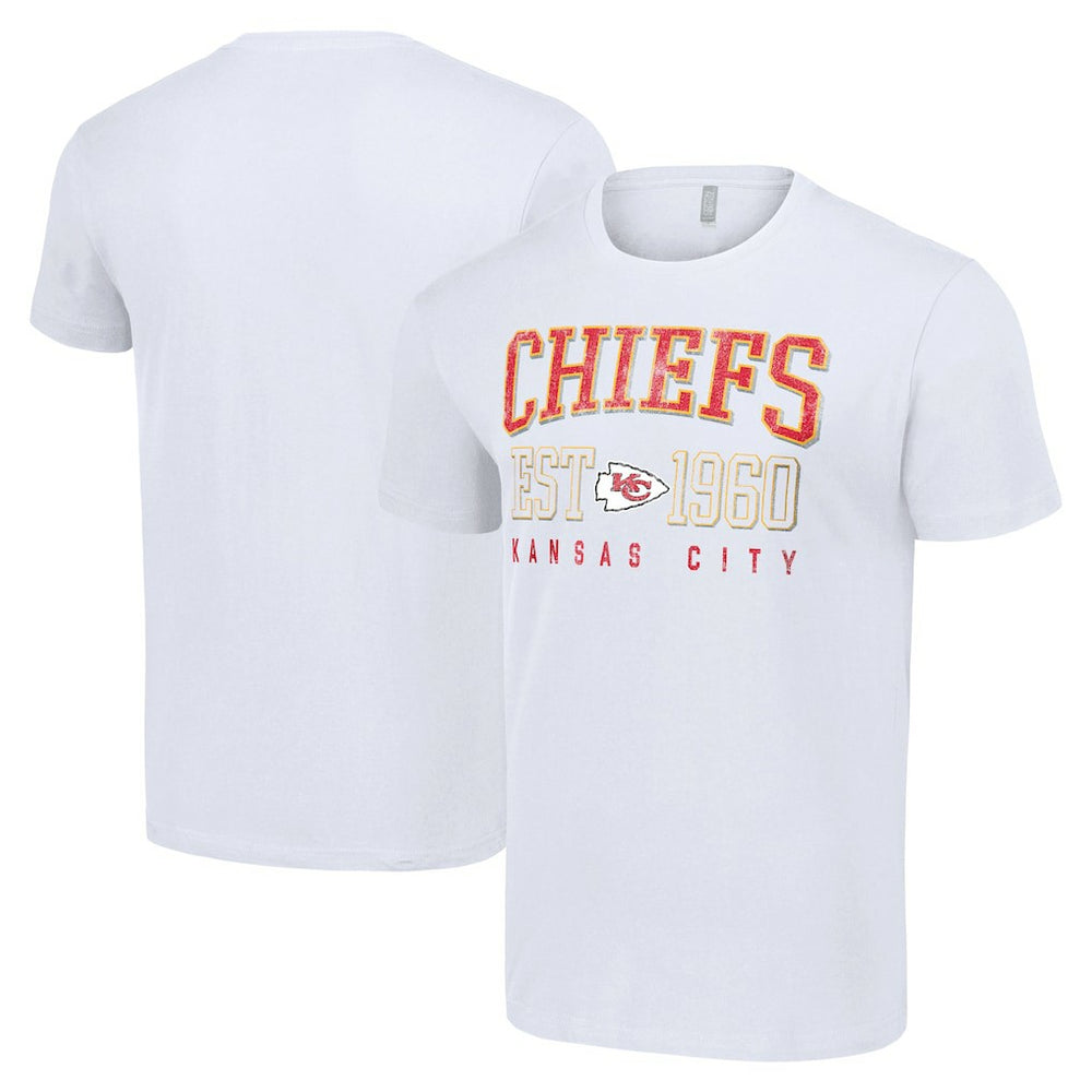 Kansas City Chiefs Starter Throwback Logo T-Shirt - White for sale