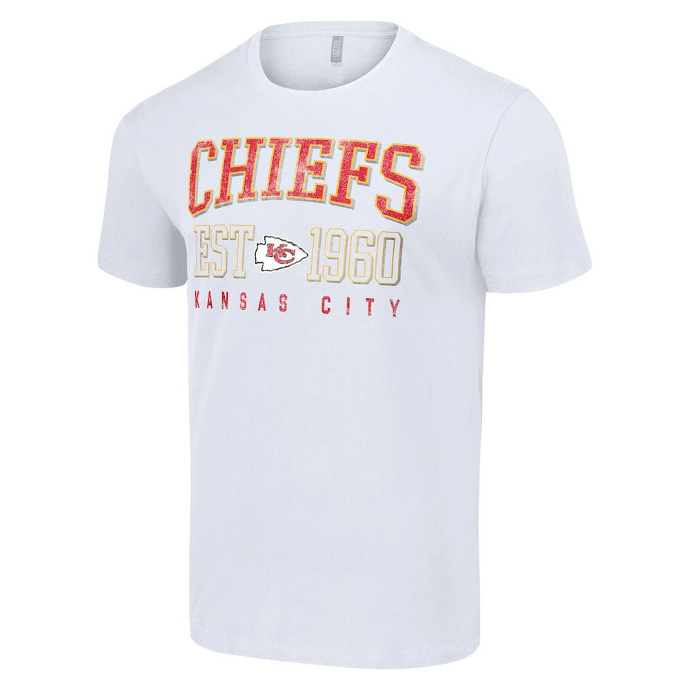 Kansas City Chiefs Starter Throwback Logo T-Shirt - White for sale