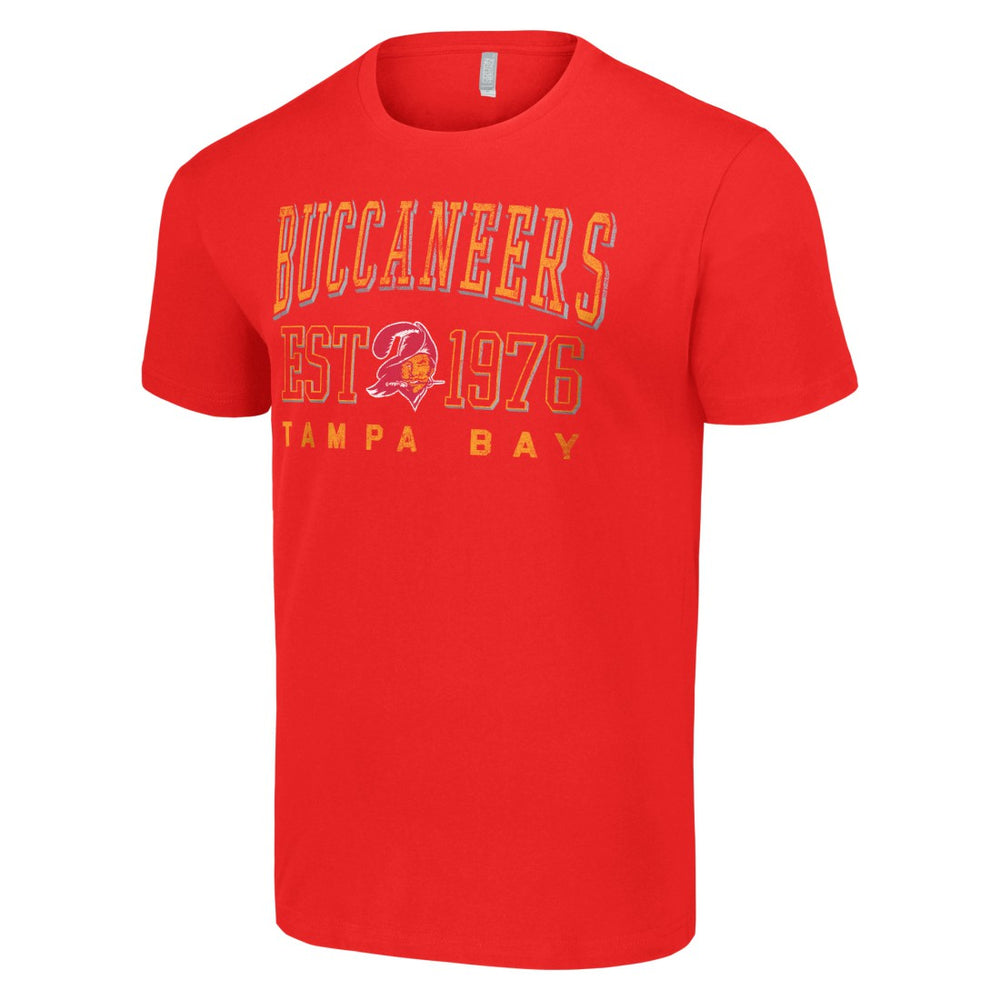 Tampa Bay Buccaneers Starter Throwback Logo T-Shirt - Red discount