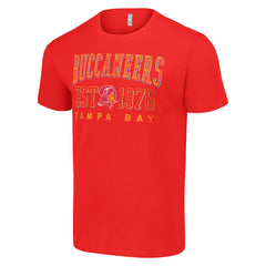Tampa Bay Buccaneers Starter Throwback Logo T-Shirt - Red discount
