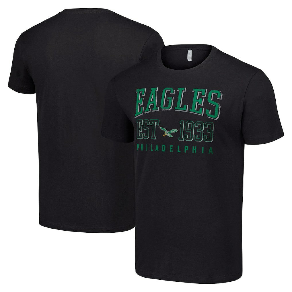 Philadelphia Eagles Starter Throwback Logo T-Shirt - Black discount