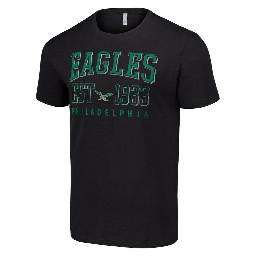 Philadelphia Eagles Starter Throwback Logo T-Shirt - Black discount