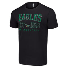 Philadelphia Eagles Starter Throwback Logo T-Shirt - Black discount