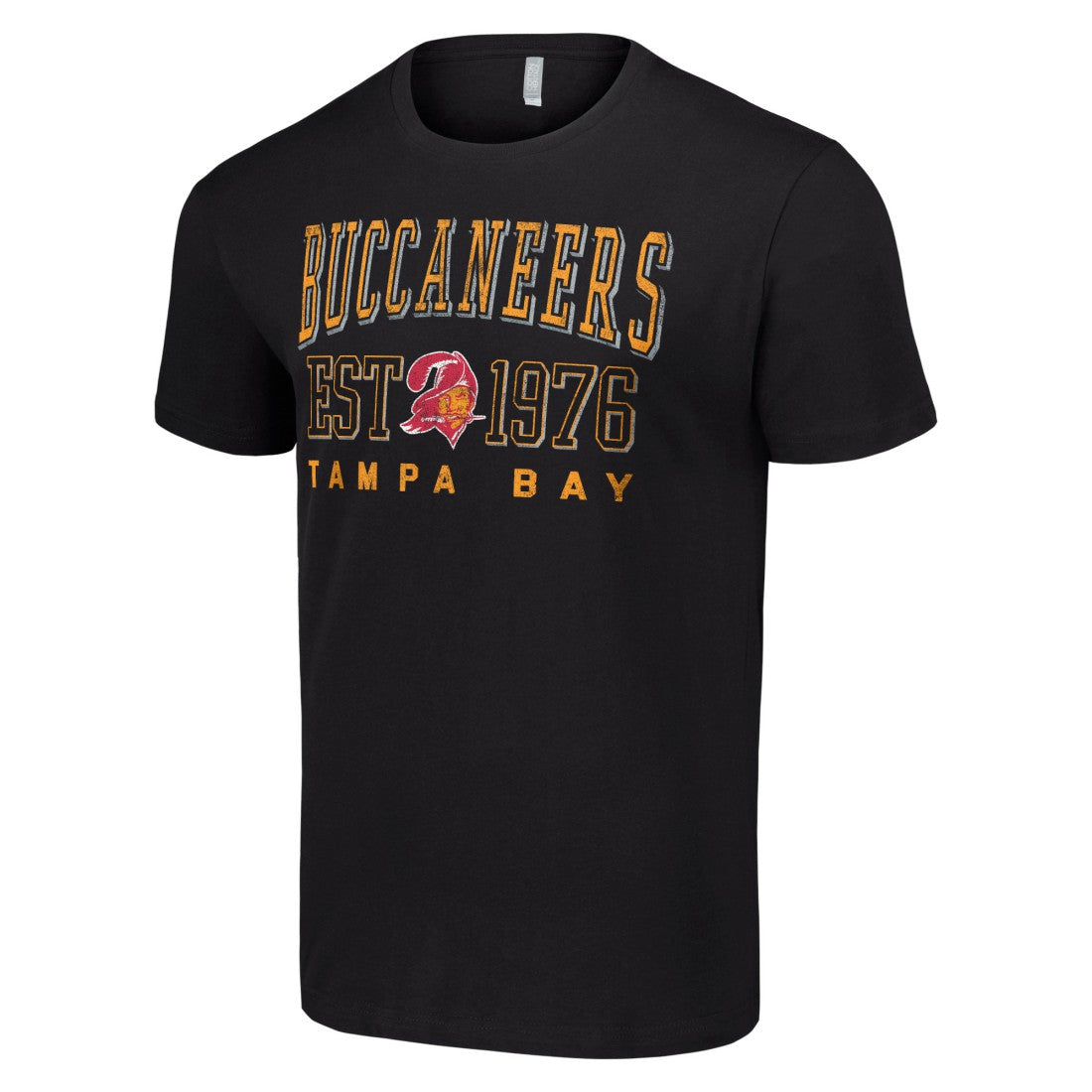 Tampa Bay Buccaneers Starter Throwback Logo T-Shirt - Black on sale