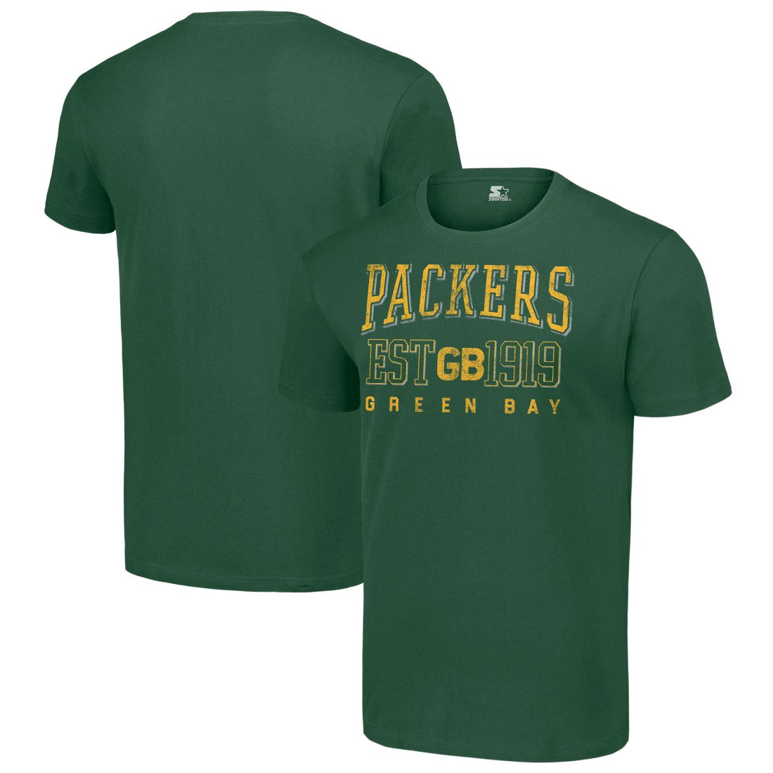 Green Bay Packers Starter Throwback Logo T-Shirt - Green cheap