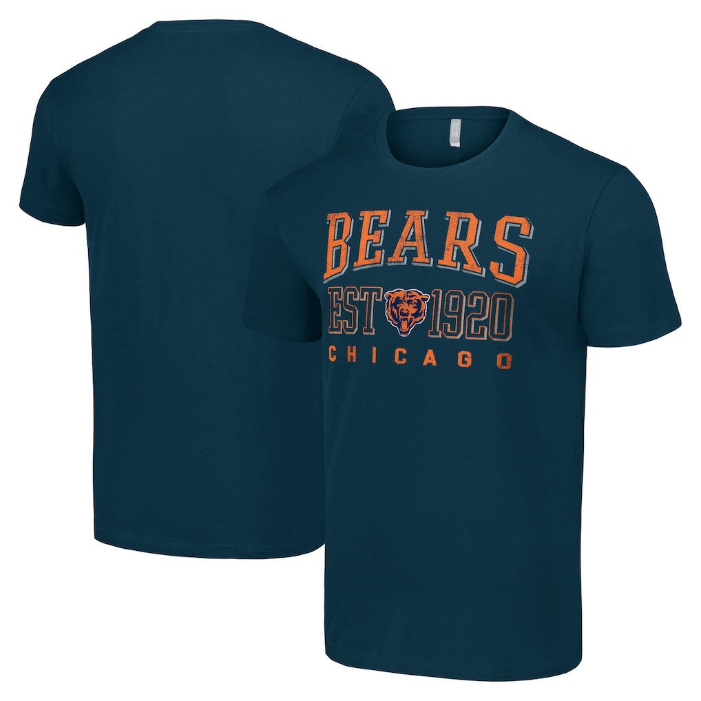 Chicago Bears Starter Throwback Logo T-Shirt - Navy outlet