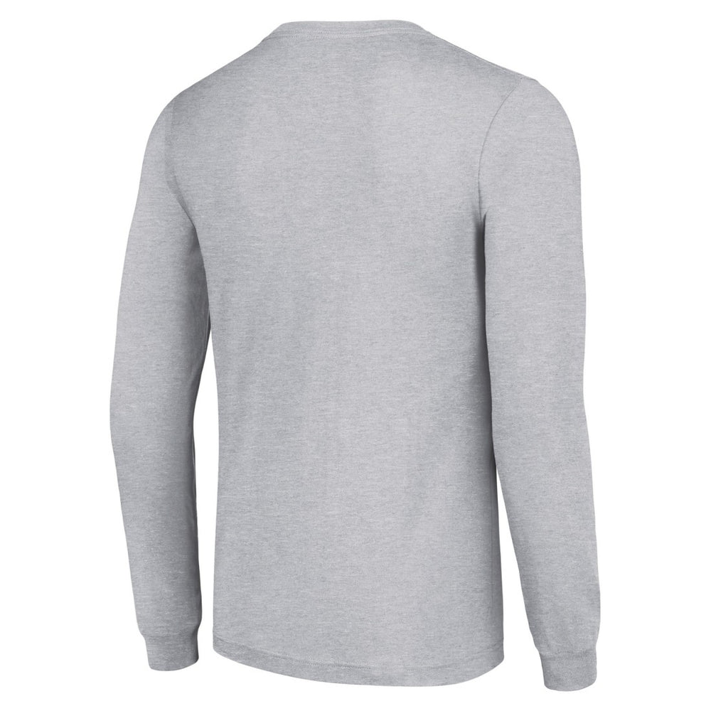 Denver Broncos Starter Throwback Logo Long Sleeve T-Shirt - Heather Gray outlet