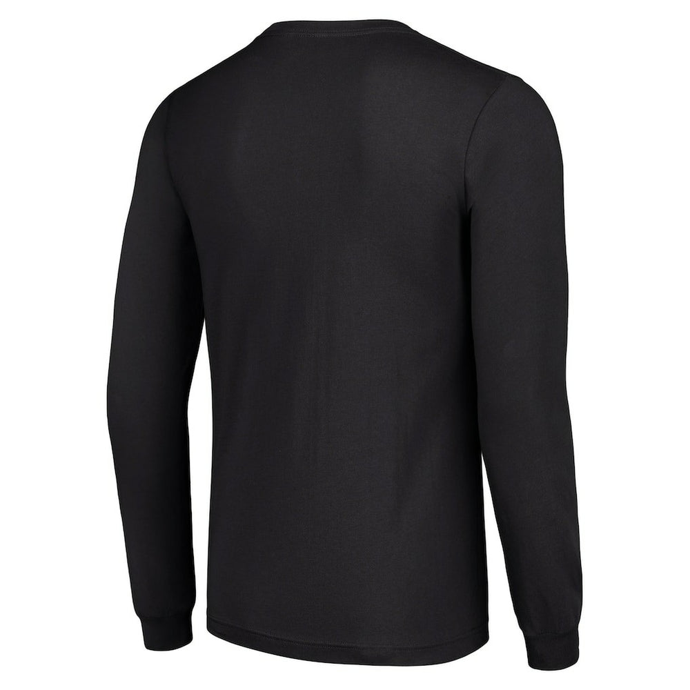 Philadelphia Eagles Starter Half Helmet Logo Long Sleeve T-Shirt - Black on sale