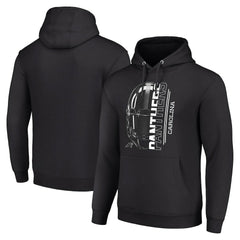 Carolina Panthers Starter Unisex Half Helmet Logo Pullover Hoodie - Black outlet