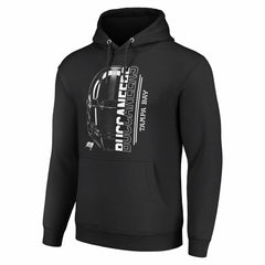 Tampa Bay Buccaneers Starter Unisex Half Helmet Logo Pullover Hoodie - Black on sale