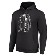 Washington Commanders Starter Unisex Half Helmet Logo Pullover Hoodie - Black discount