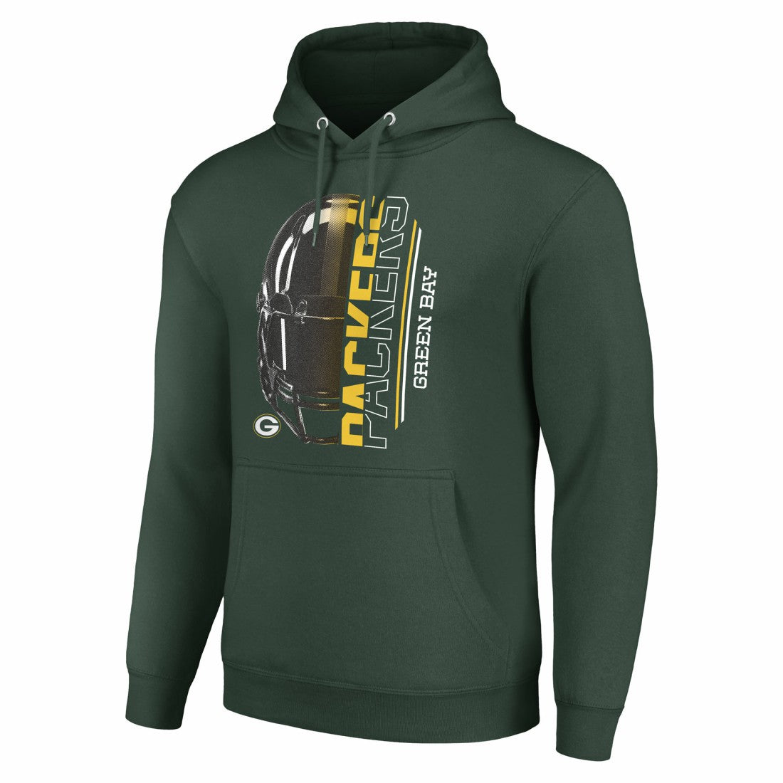 Green Bay Packers Starter Unisex Half Helmet Logo Pullover Hoodie - Green sale