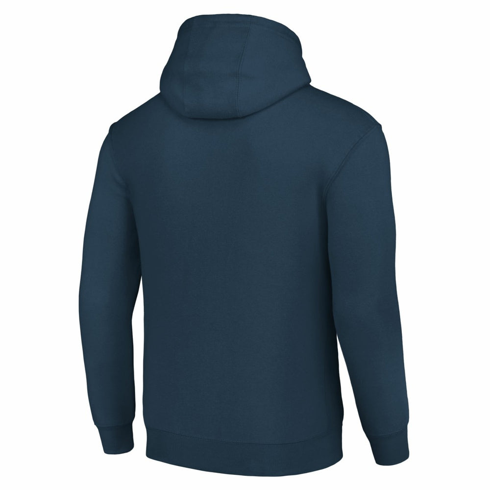 Denver Broncos Starter Unisex Half Helmet Logo Pullover Hoodie - Navy discount