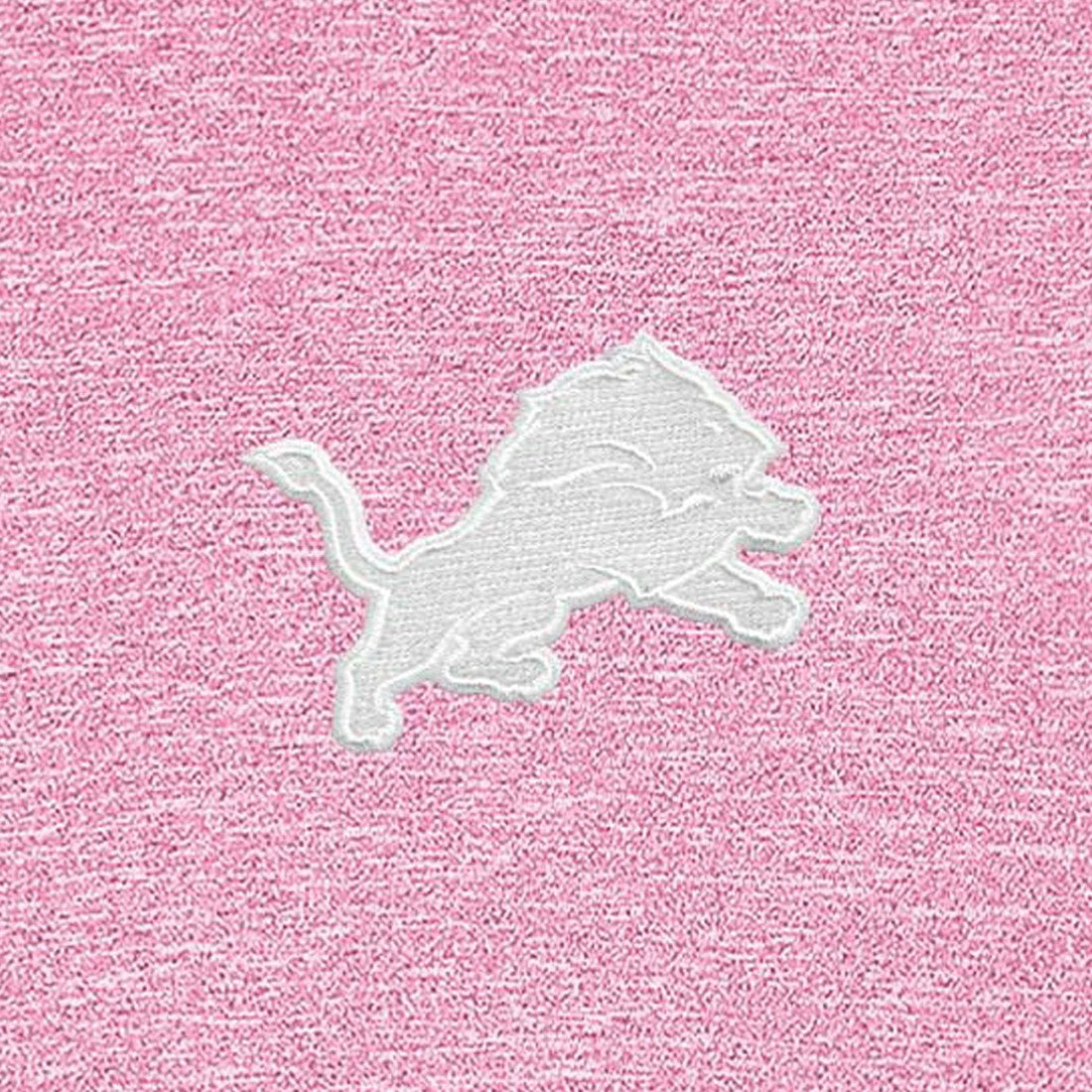 Detroit Lions Antigua Hunk Quarter-Zip Pullover Top - Pink discount