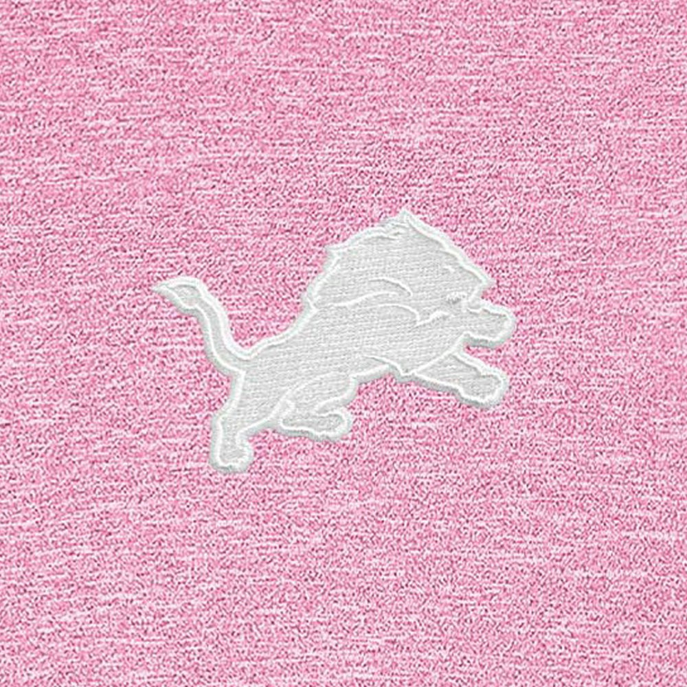 Detroit Lions Antigua Hunk Quarter-Zip Pullover Top - Pink discount