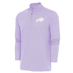 Buffalo Bills Antigua Hunk Quarter-Zip Pullover Top - Lavender sale