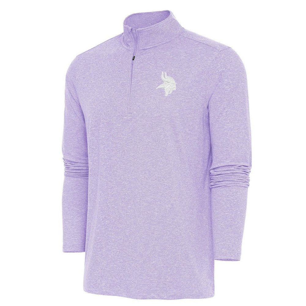 Minnesota Vikings Antigua Hunk Quarter-Zip Pullover Top - Lavender online