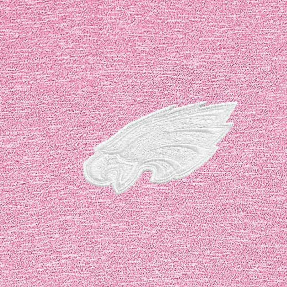 Philadelphia Eagles Antigua Hunk Quarter-Zip Pullover Top - Pink for sale