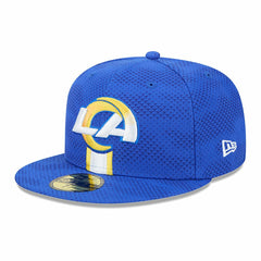 Los Angeles Rams New Era 2024 Sideline 59FIFTY Fitted Hat - Royal sale