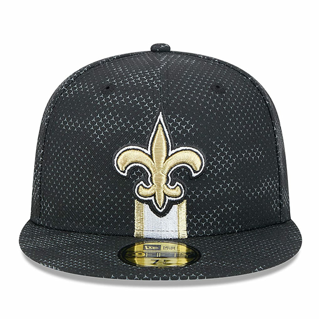 New Orleans Saints New Era 2024 Sideline 59FIFTY Fitted Hat - Black on sale