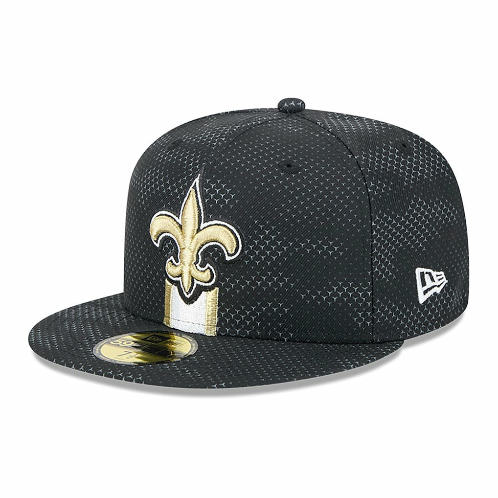 New Orleans Saints New Era 2024 Sideline 59FIFTY Fitted Hat - Black on sale