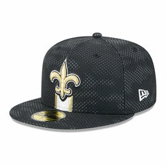 New Orleans Saints New Era 2024 Sideline 59FIFTY Fitted Hat - Black on sale