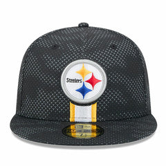 Pittsburgh Steelers New Era 2024 Sideline 59FIFTY Fitted Hat - Black cheap