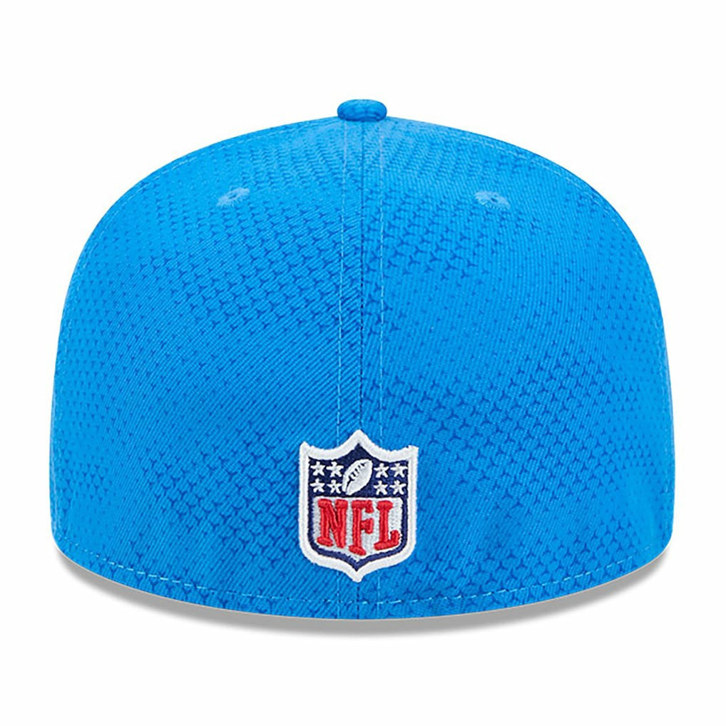 Detroit Lions New Era 2024 Sideline 59FIFTY Fitted Hat - Blue on sale