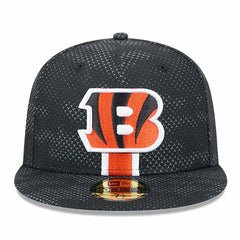 Cincinnati Bengals New Era 2024 Sideline 59FIFTY Fitted Hat - Black cheap