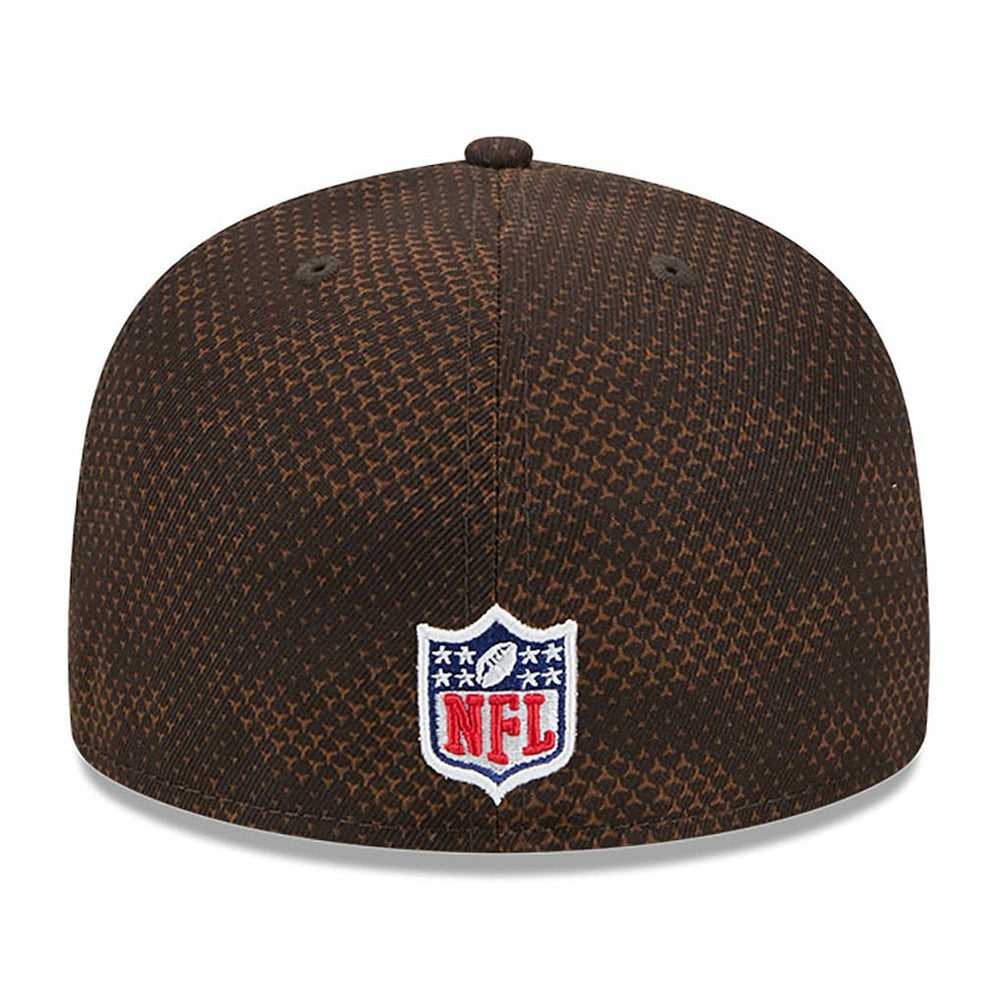 Cleveland Browns New Era 2024 Sideline 59FIFTY Fitted Hat - Brown on sale