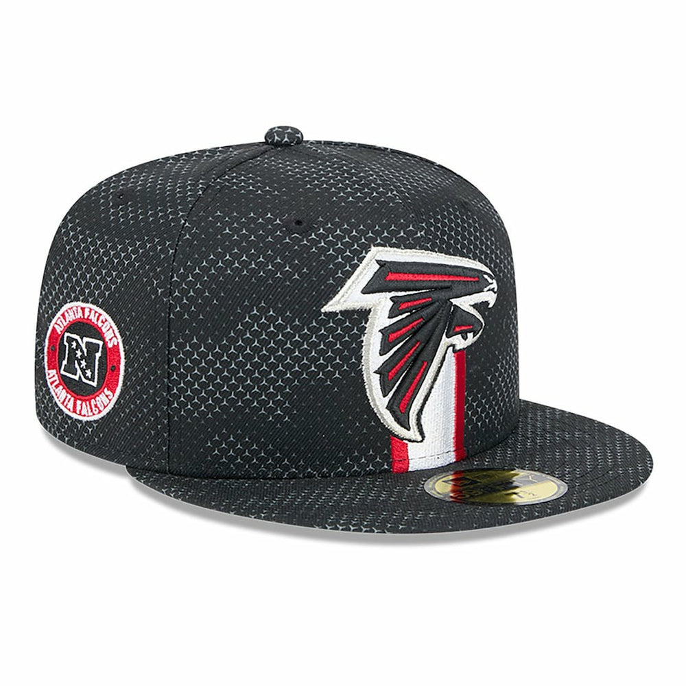 Atlanta Falcons New Era 2024 Sideline 59FIFTY Fitted Hat - Black on sale