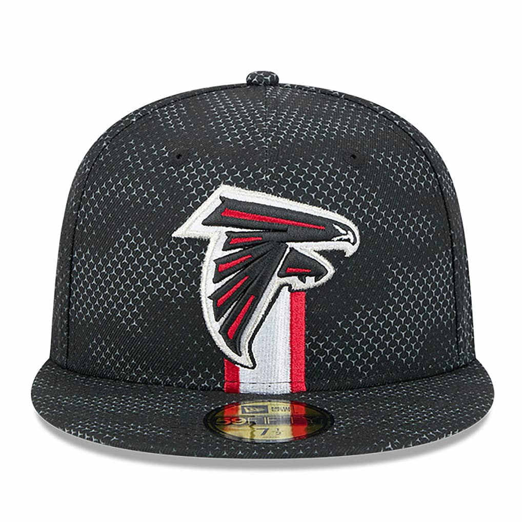 Atlanta Falcons New Era 2024 Sideline 59FIFTY Fitted Hat - Black on sale