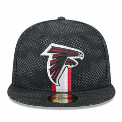 Atlanta Falcons New Era 2024 Sideline 59FIFTY Fitted Hat - Black on sale